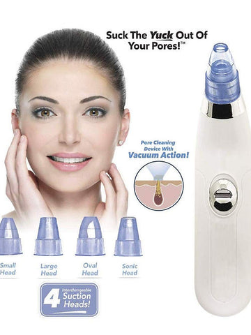 Derma Suction Facial Pore Cleanser - Blackhead Whitehead Remover Vacuum Suction Machine