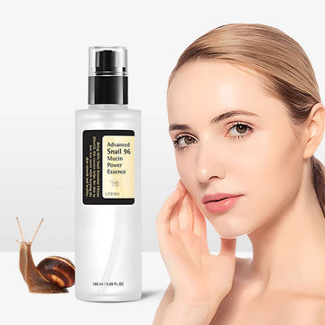 NEW Advanced Snail 96 Mucin Power Essence Glowing Skin Improving Skin Elasticity Moisturizing Lightweight Face Serum Snail Mucin